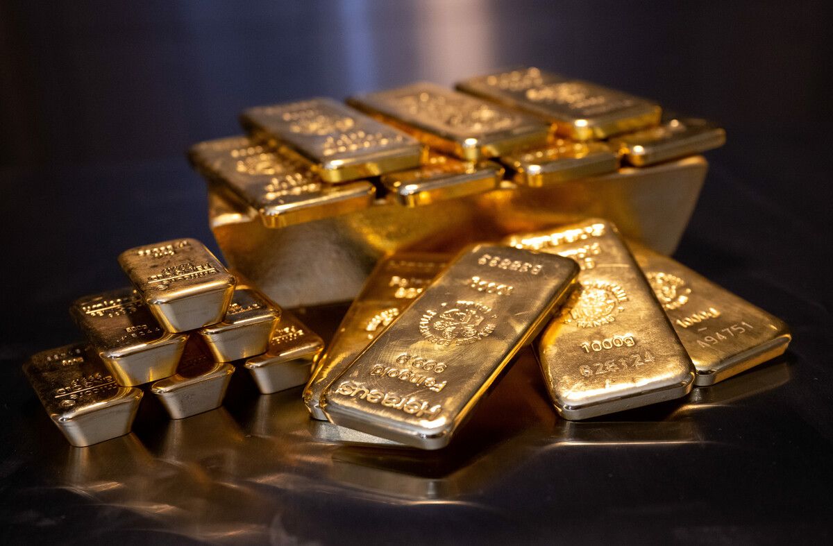 Der Mann schenkte dem Oberländer Kloster ein Viertelkilo Gold in Form eines Goldbarrens. ⇒Symboldbild