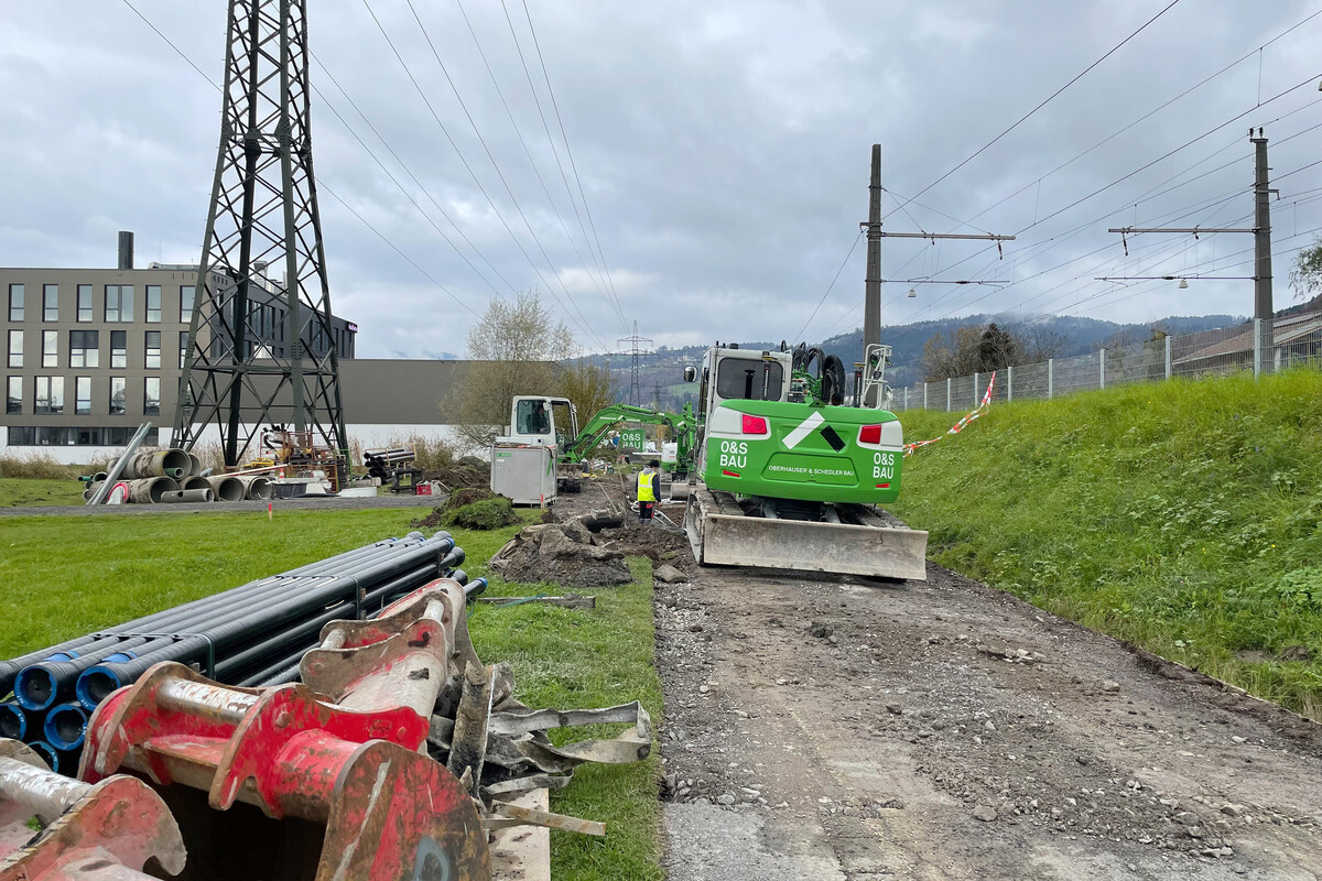 Der Radweg am Bahndamm in Haselstauden wird erneuert.⇒Stadt
