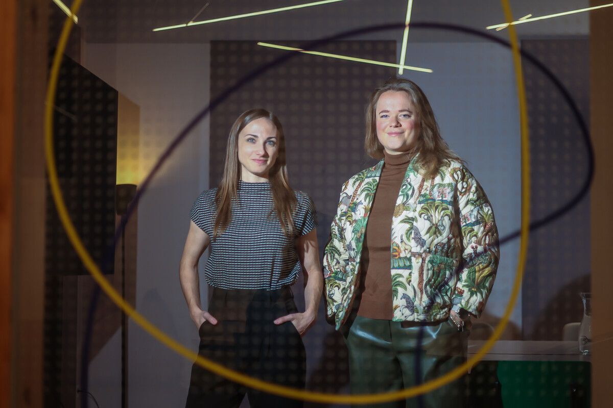 Diana Eglseder und Lisa-Marie Fassl. ⇒VN/Steurer