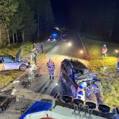 Zwei Verletzte bei Alkoholunfall