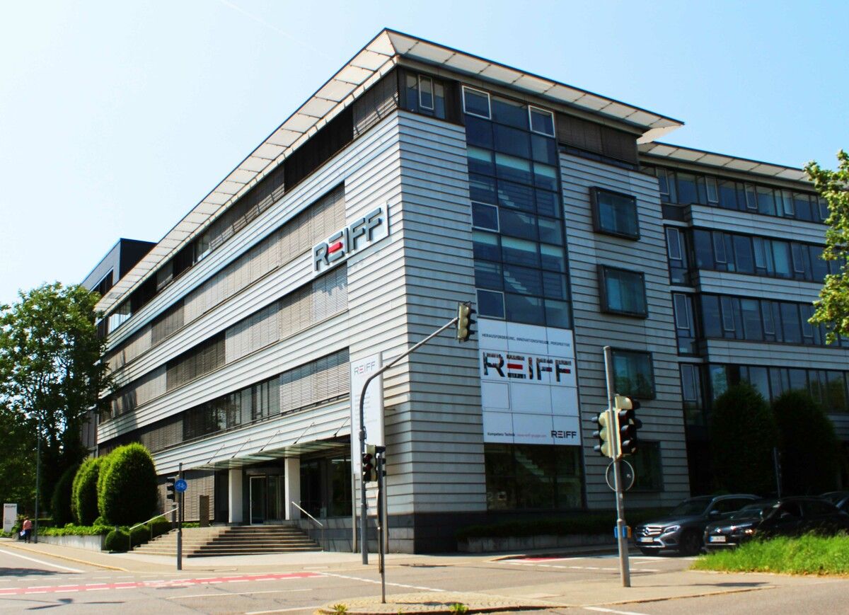 Die Hauptverwaltung des künftigen Haberkorn-Partners Reiff im schwäbischen Reutlingen.⇒Fa