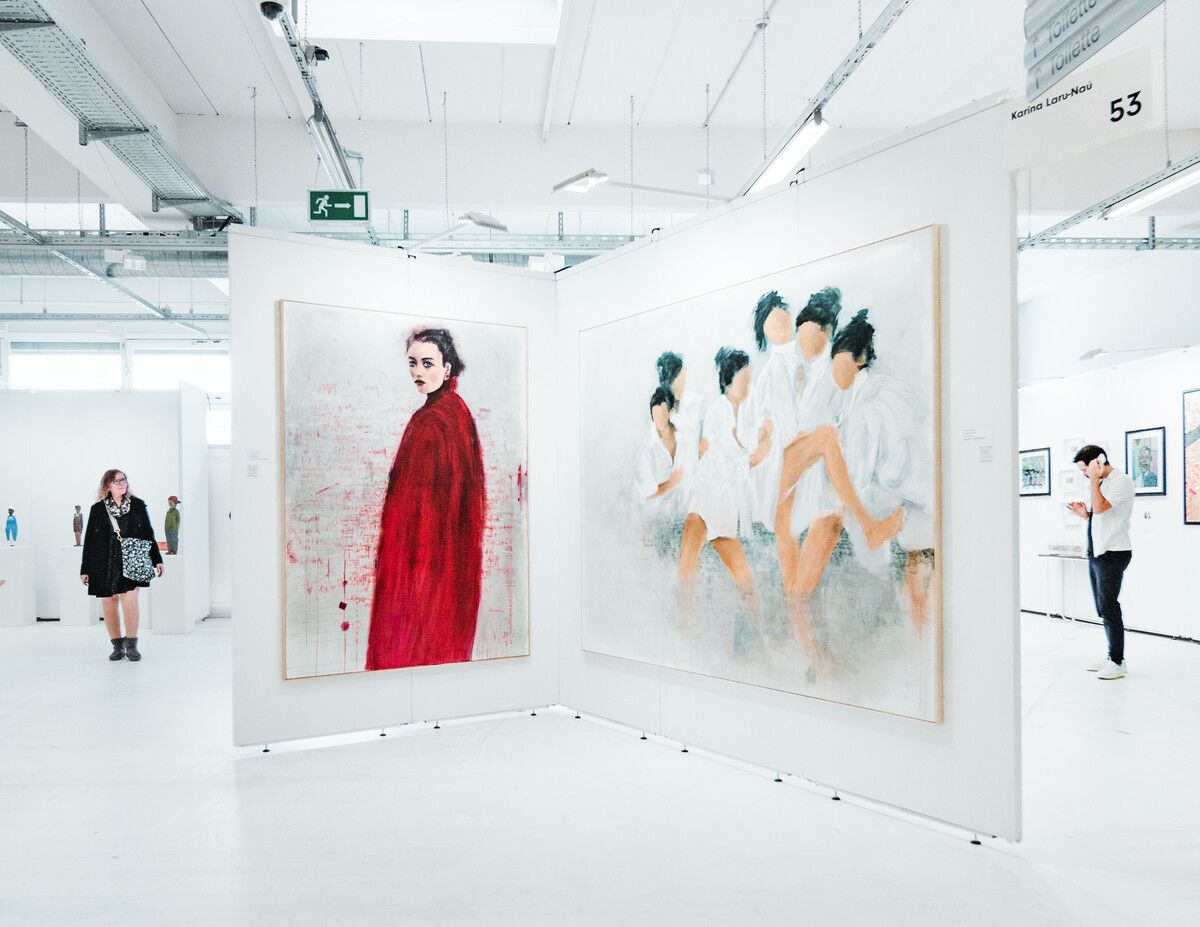 Die Kunstmesse „INC art fair Bodensee“ findet vom 15. bis 17. November im Messequartier Dornbirn statt. ⇒Isabella Kilian ARTMUC