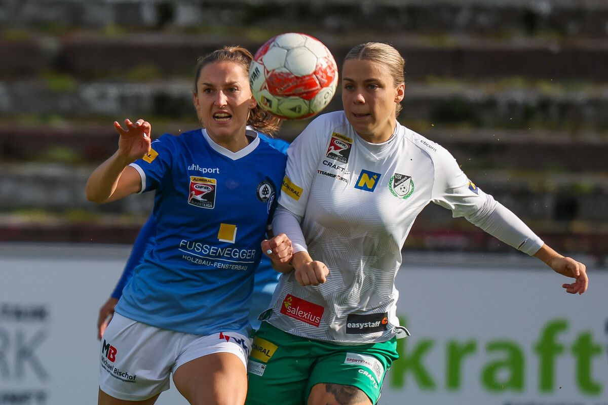 Die Ladies des FC Lustenau/FC Dornbirn schlugen beim LASK spät zu.⇒steurer