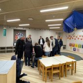 Ein Blick in den sanierten Kindergarten