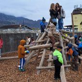 Neue Spieloase für die Volksschule St. Peter
