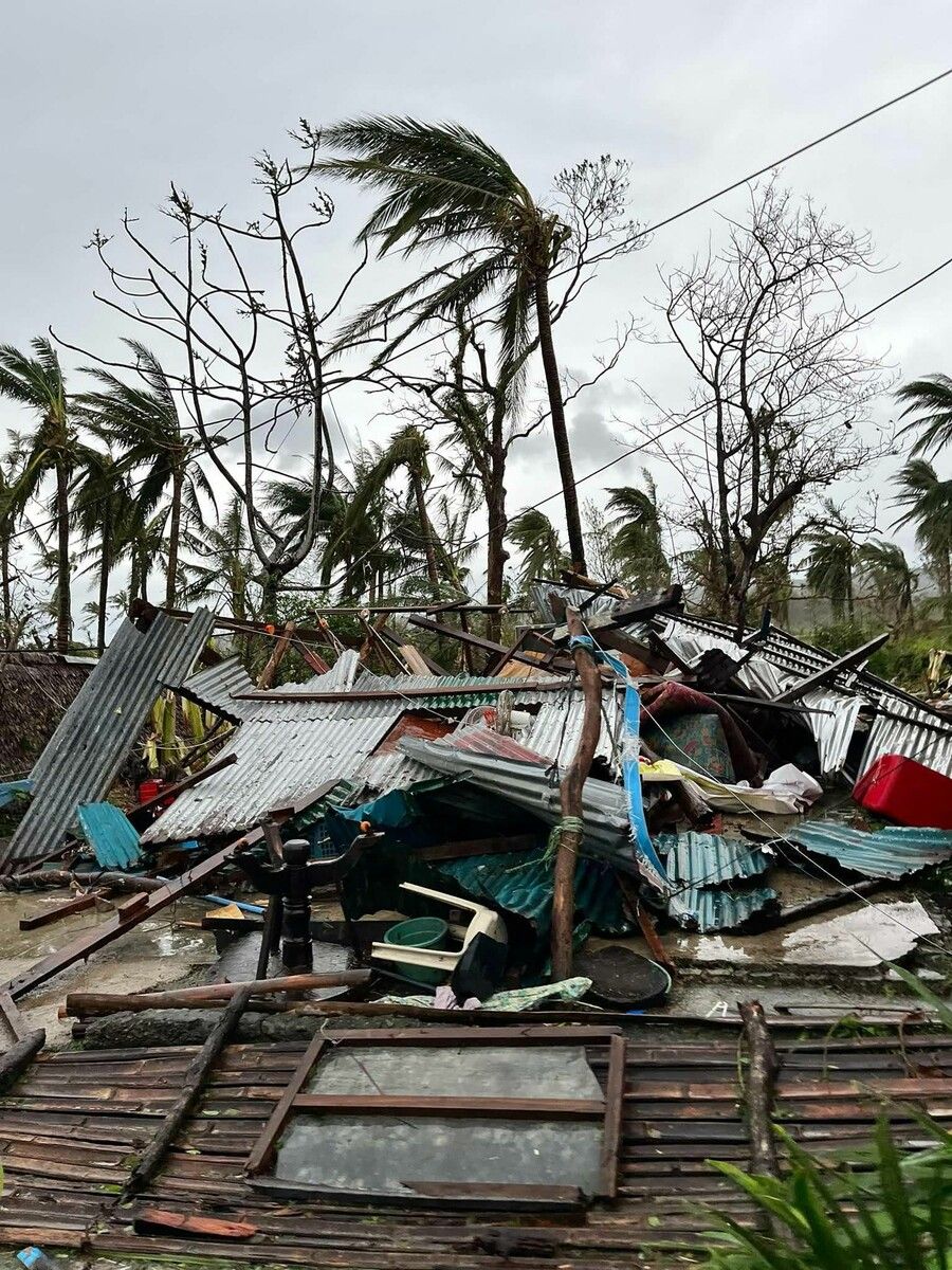 Die Philippinen werden derzeit von einer Reihe von Taifunen heimgesucht. ⇒afp