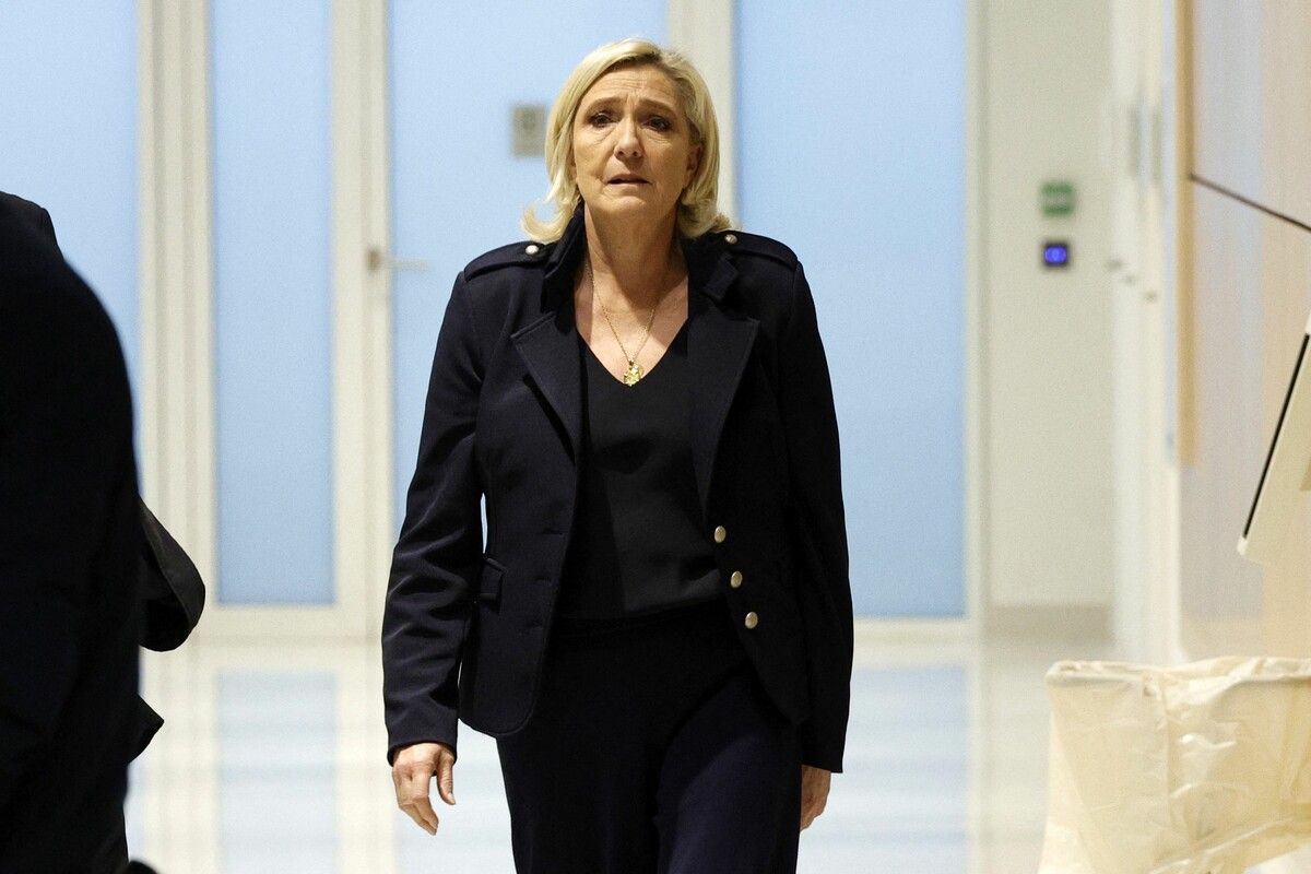Die Staatsanwaltschaft forderte einen Wahlrechtsentzug für Marine Le Pen.⇒AFP