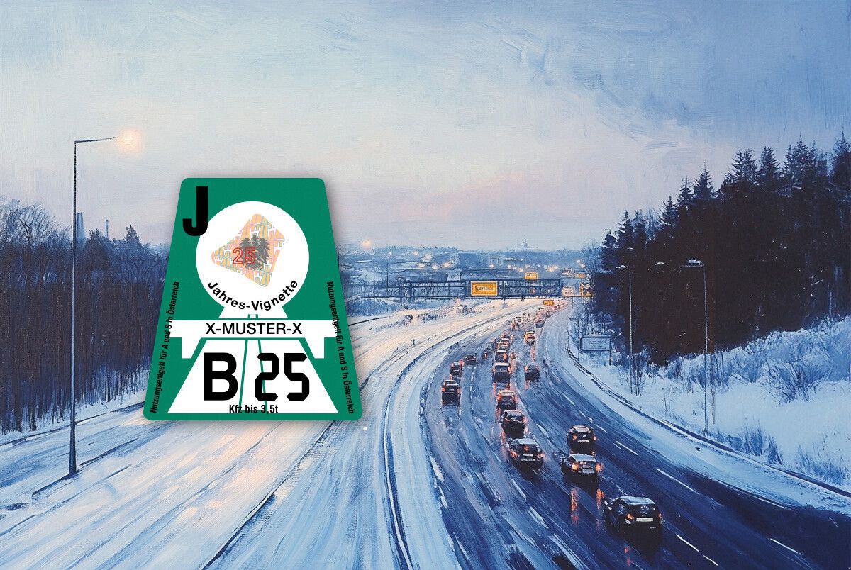Bis 31. Dezember 2024 mitmachen und eine Pkw-Jahresvignette gewinnen. ⇒Asfinag
