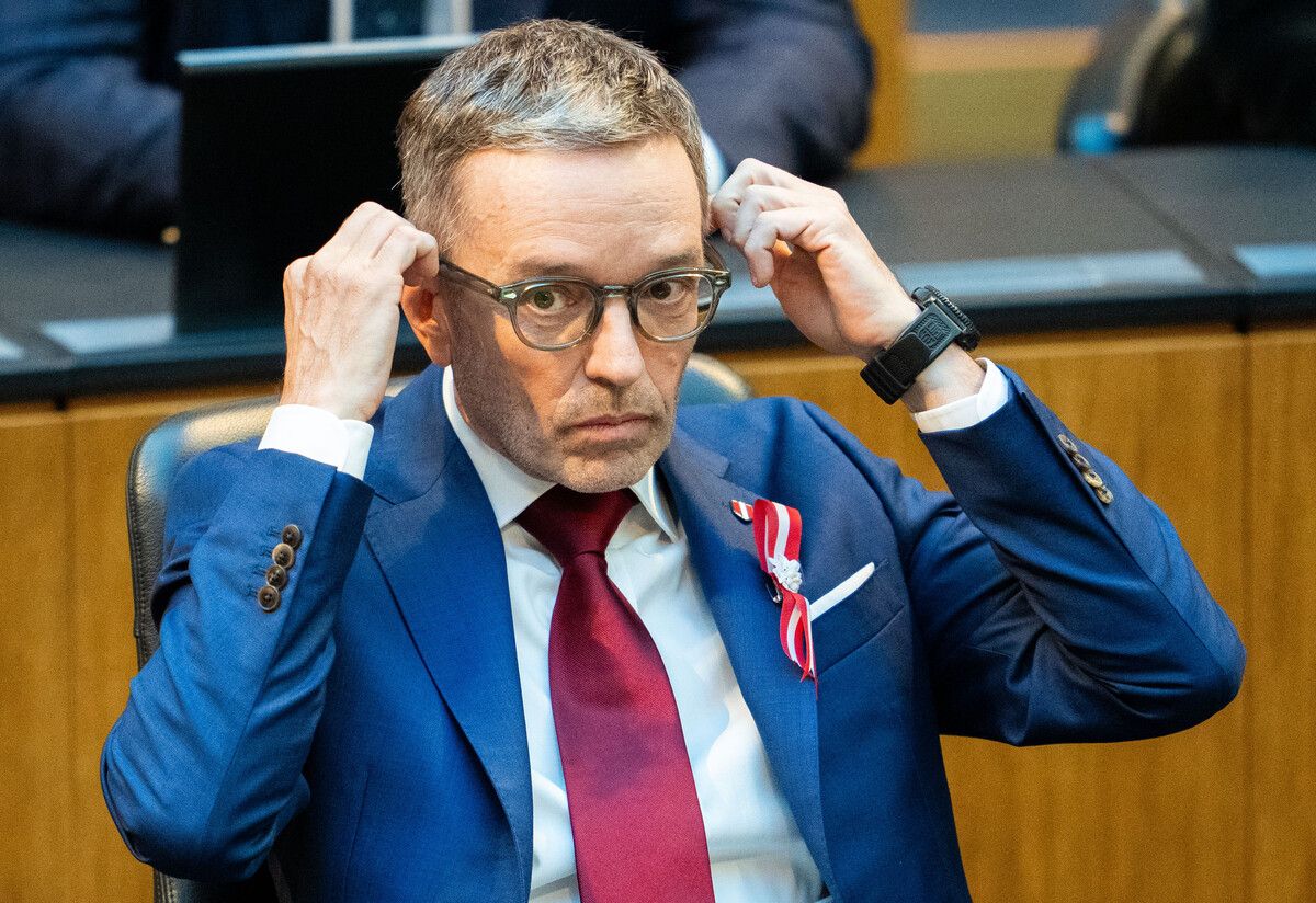 Die WKStA nimmt FPÖ-Chef Herbert Kickl ins Visier.⇒apa/Hochmuth