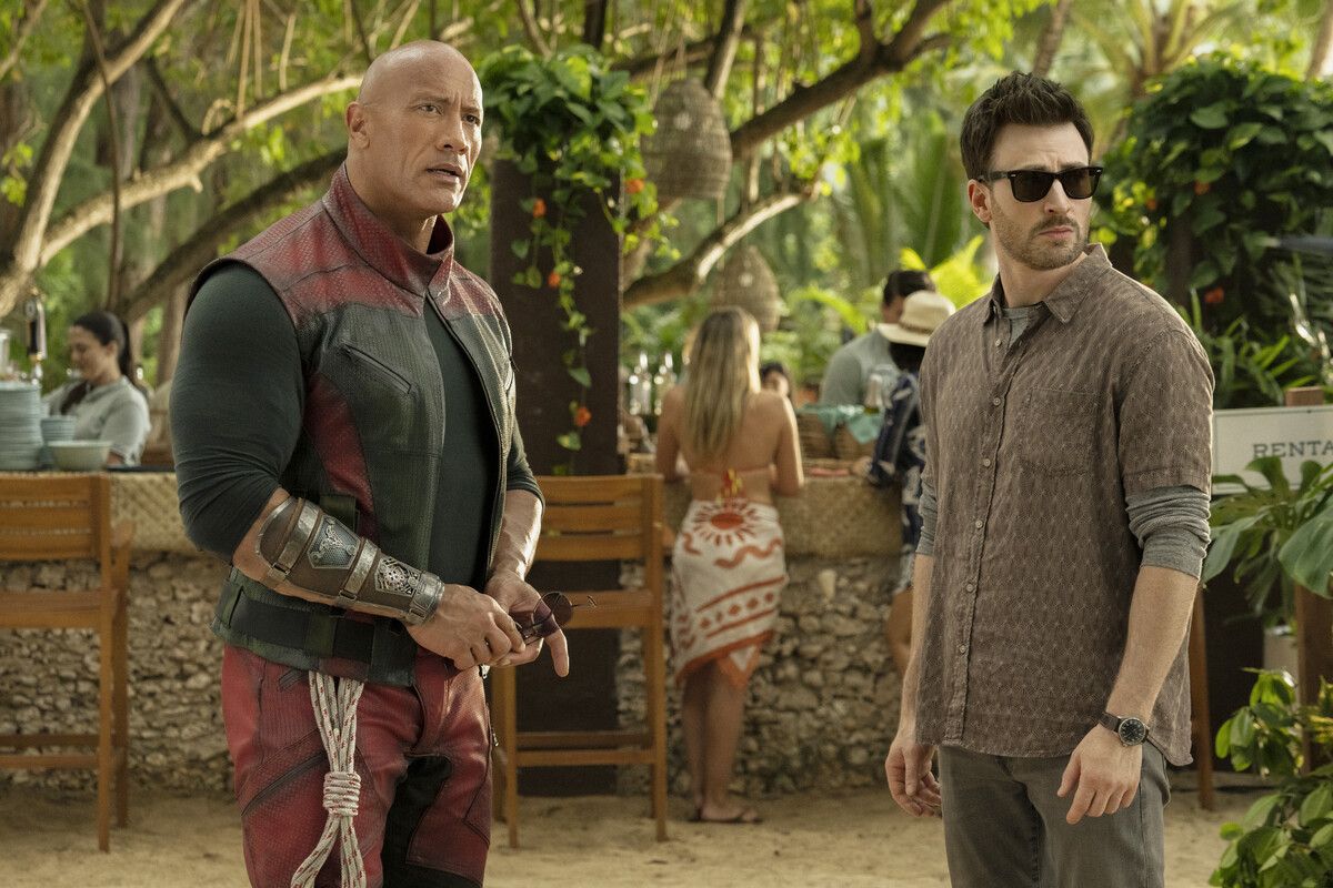 Dwayne Johnson und Chris Evans sind in den Hauptrollen zu sehen.⇒ap