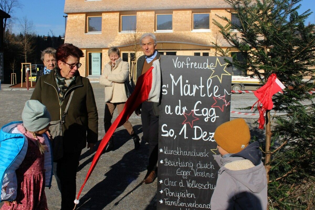 Egg feiert am Sonntag Patrozinium und organisiert dazu als erste Veranstaltung auf dem neuen Dorfplatz s‘ Märtle a dr Egg. ⇒STP (2)