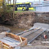 Eine neue Brücke und ein neuer Fallbachsteg in Dornbirn
