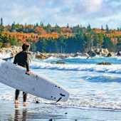 Surfen am White Point Beach
