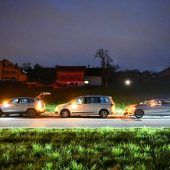Betrunken aufgefahren