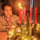 Das erste Licht leuchtet