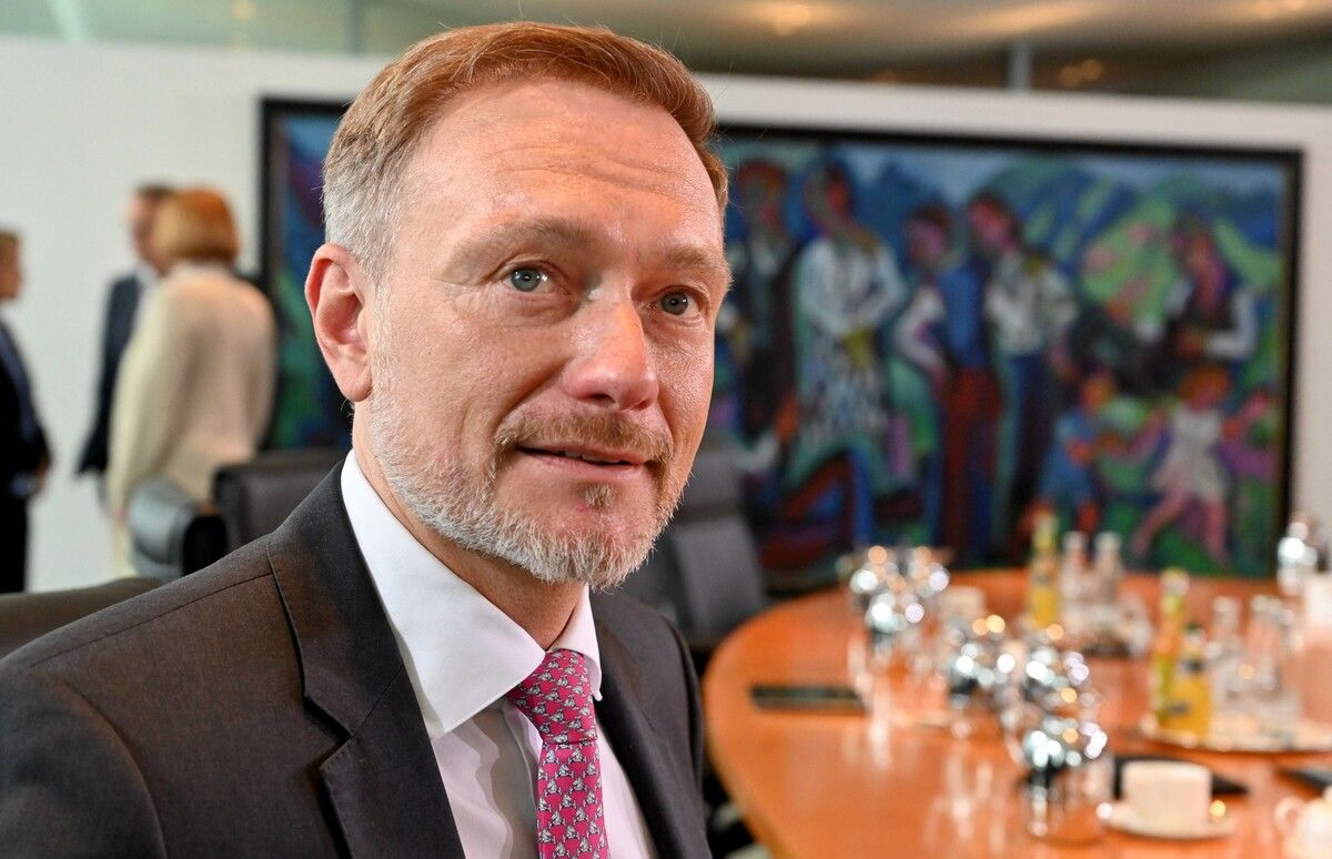 Finanzminister Lindner bringt Bewegung in die deutsche Koalition.⇒AFP