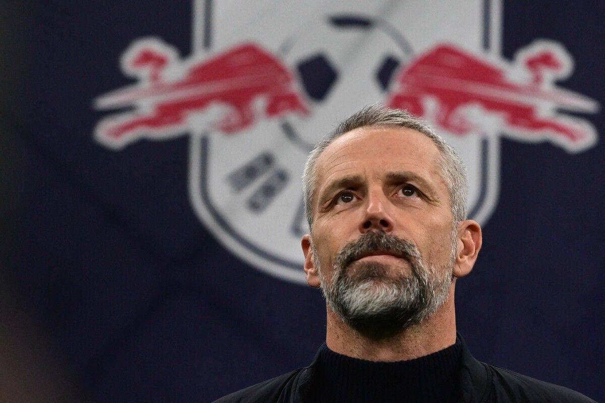 Für Marco Rose wird die Luft als Trainer bei RB Leipzig immer dünner.⇒apa