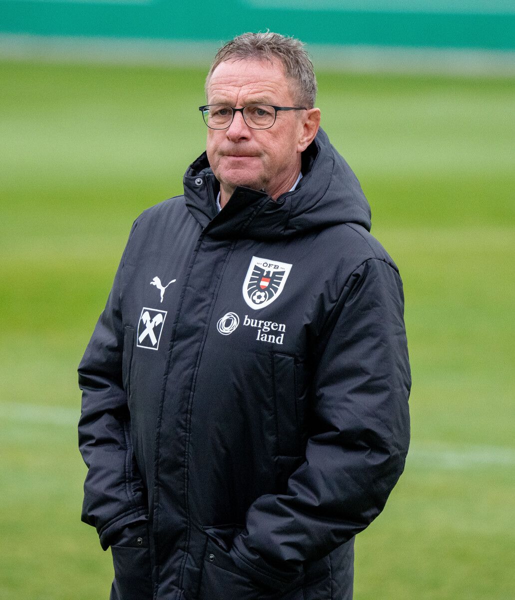 Für ÖFB-Teamchef Ralf Rangnick zählt einzig und allein das Leistungsprinzip. ⇒apa