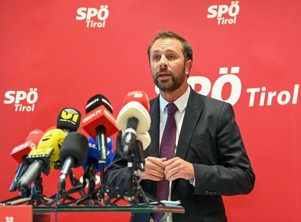 Georg Dornauer will im Landtag verbleiben.⇒APA