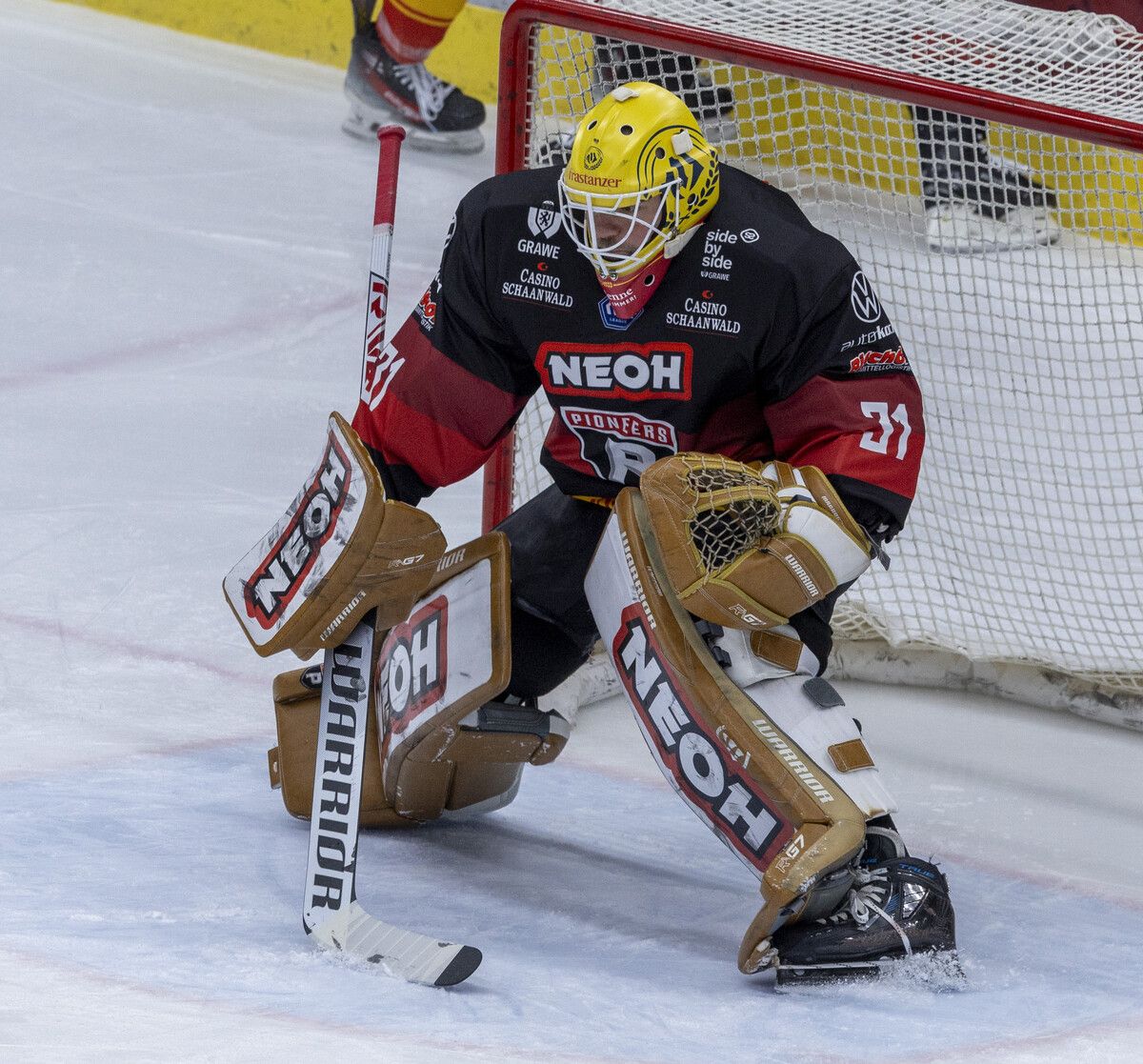 Goalie David Madlener und die Pioneers Vorarlberg sind in der Heim-Doppelrunde gegen Graz und Villach gefordert.⇒Paulitsch