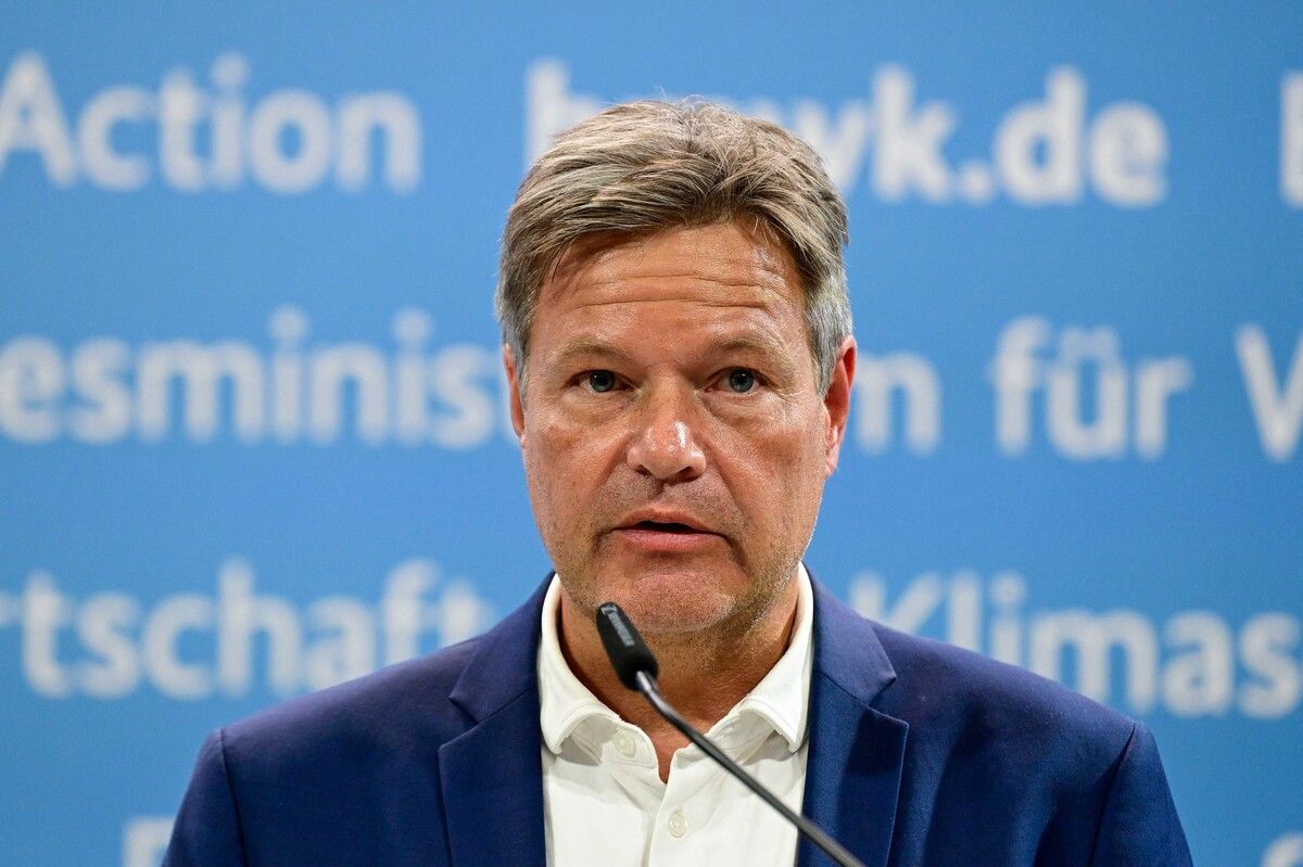 Habeck hat sein Interesse an der Position öfters deutlich gemacht.⇒AFP