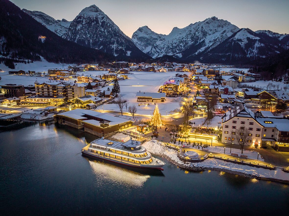 Highlight in Achensee ist die Schiffsrundfahrt über den See.⇒Fabio Keck