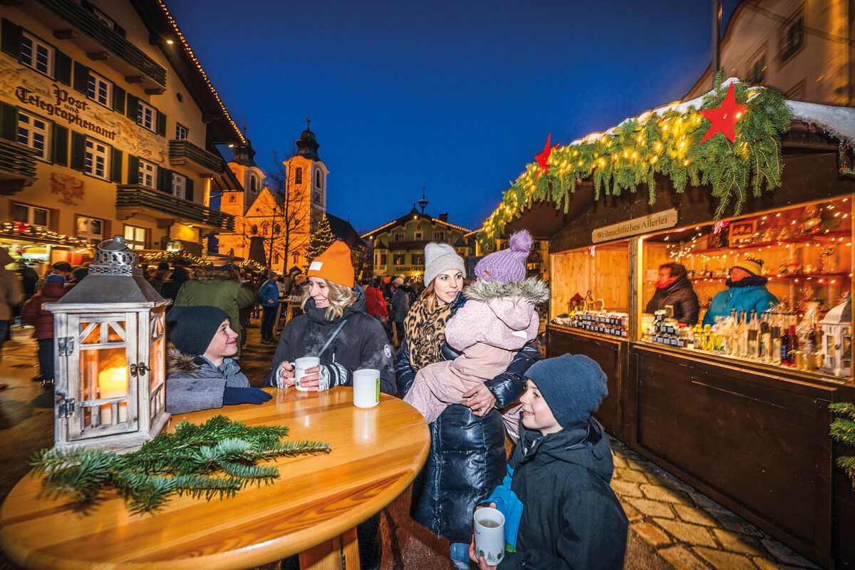 In St. Johann kann man sich durch die Tiroler Spezialitäten probieren.⇒Michael Werlberger