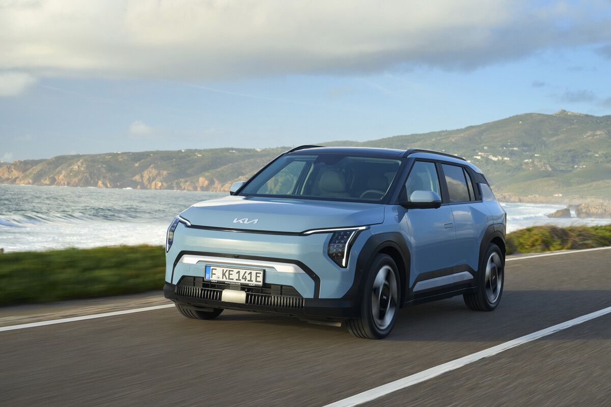 Kia EV3: Kantiger Newcomer mit Charakter und Reichweiten-Überraschung.⇒werk