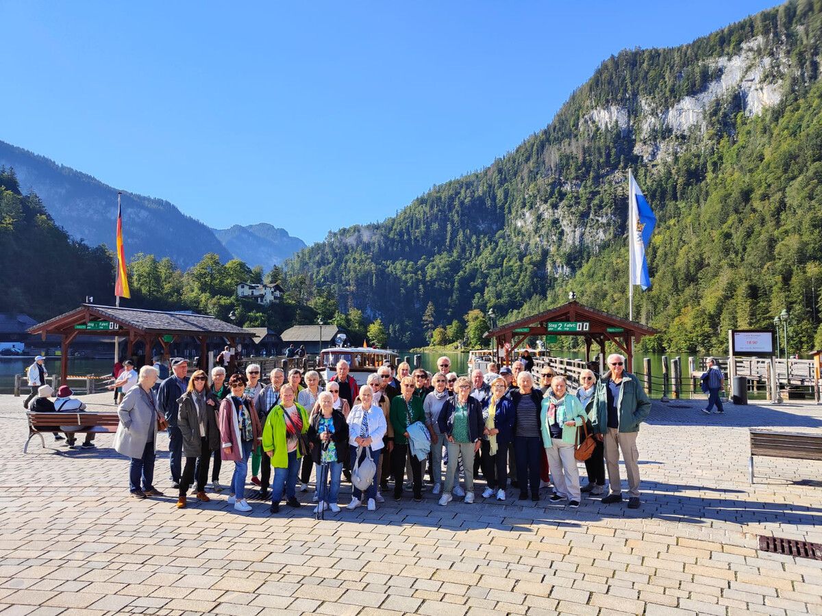 Kneipp Aktiv Club Dornbirn genoss den Ausflug ins Berchtesgadener Land mit Highlights wie dem Königssee.⇒Kneipp Aktiv-Club Dornbirn