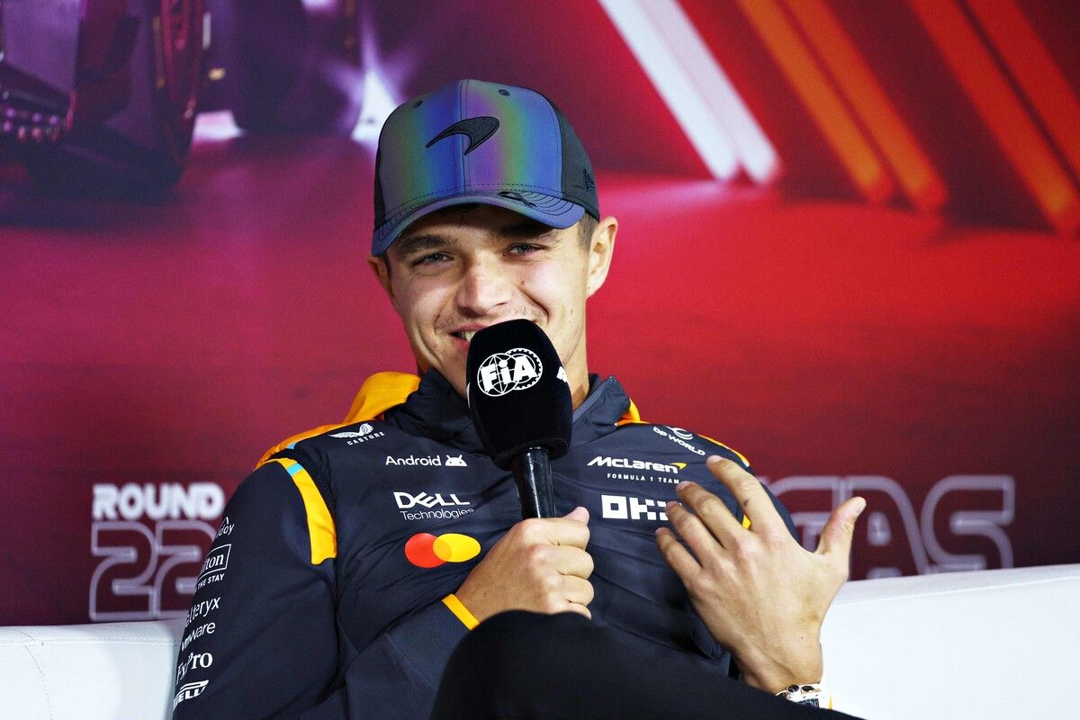 Lando Norris hat aktuell 62 Punkte Rückstand auf WM-Leader Verstappen.⇒APA