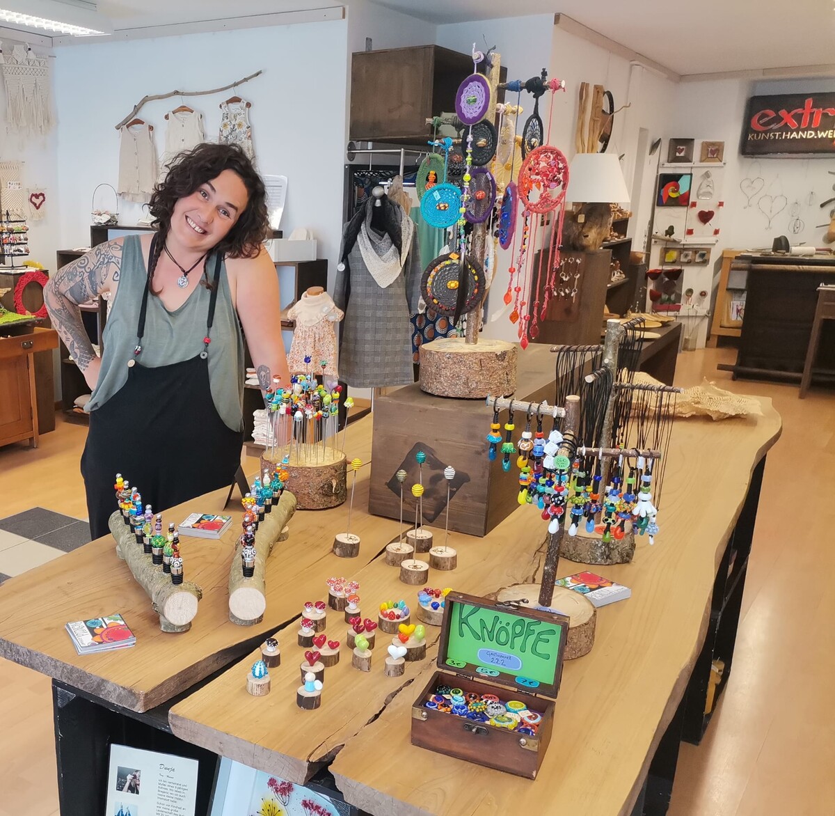 Magdalena Schwarzmann lebt ihren Traum und verwandelt Glas in einzigartige Kunstwerke.