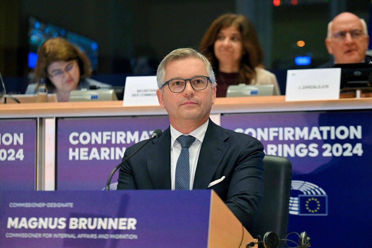 Migrationskommissar in Brüssel: Magnus Brunner vor seinem nächsten Karrieresprung.⇒Afp