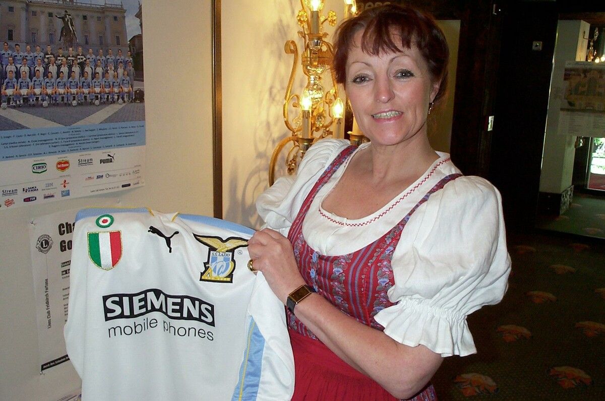 Mit Charme holte sie die italienische Nationalelf nach Schruns.⇒VN