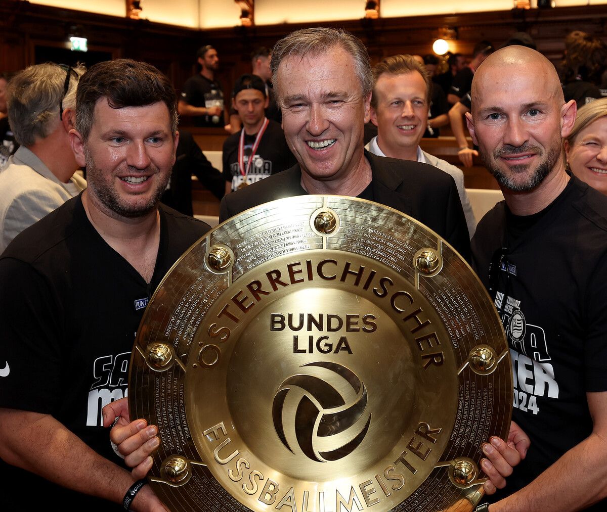 Nach Sportchef Andreas Schicker (links) verlor Sturm-Präsident Christian Jauk nun auch seinen Trainer Christian Ilzer (rechts).⇒gepa