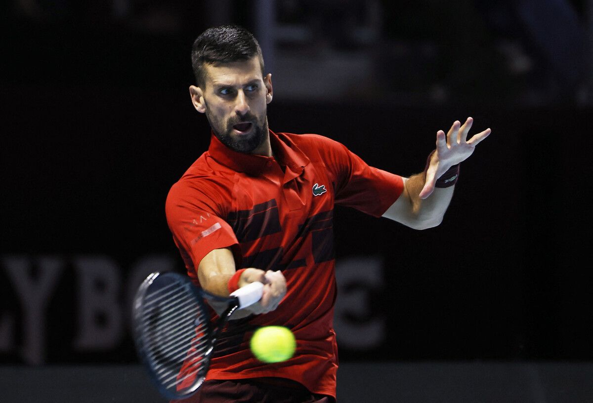 Novak Djokovic plagten zuletzt immer wieder Knieprobleme.⇒Reuters