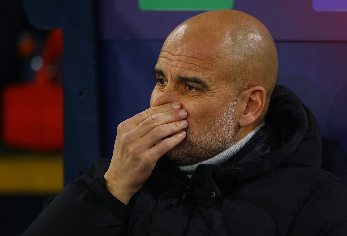 Pep Guardiola spürt derzeit starken Gegenwind.⇒Reuters