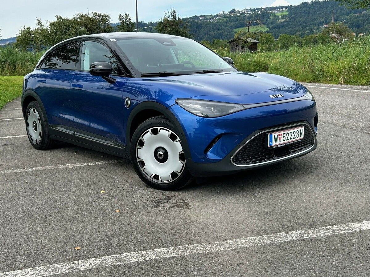 Smart ist mit der Neuausrichtung dem Kleinwagensegment entwachsen. Der #3 ist ein gefälliges E-SUV-Coupé.⇒VN/Gasser