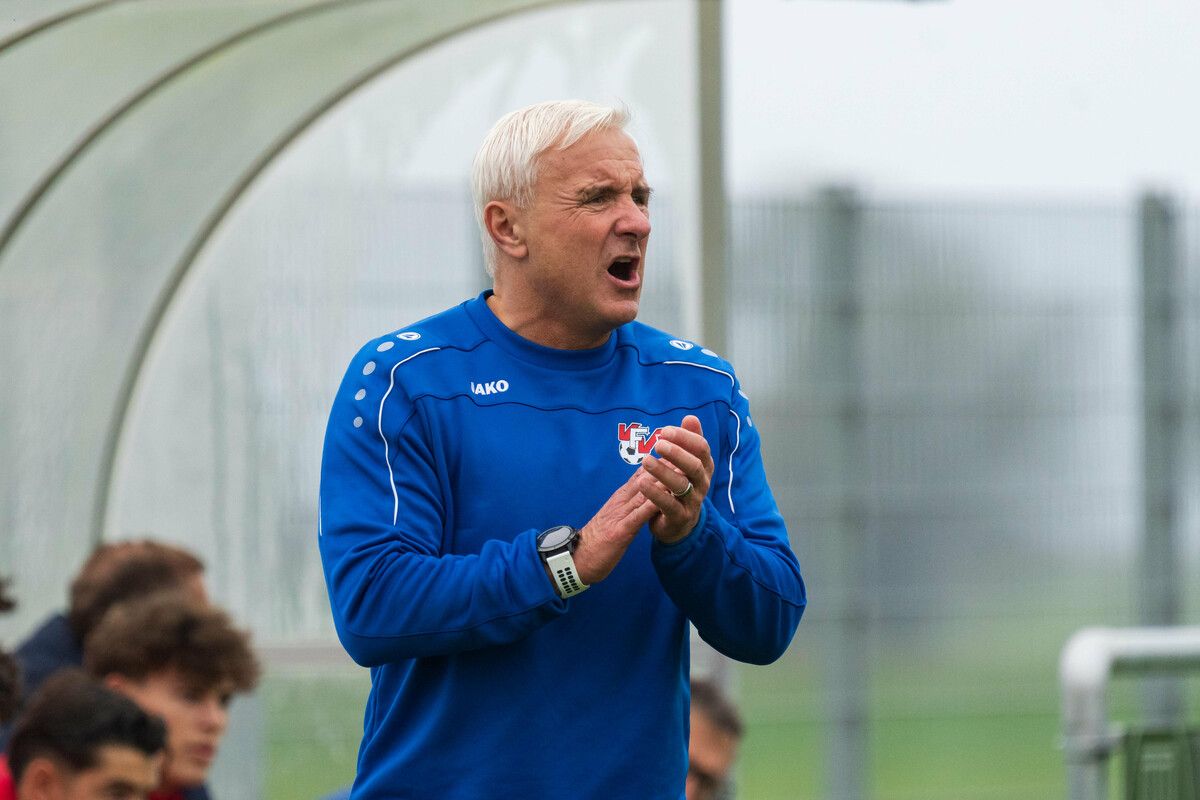 Heinz Fuchsbichler übernimmt das Traineramt bei den Rothosen.⇒VN-stiplovsek