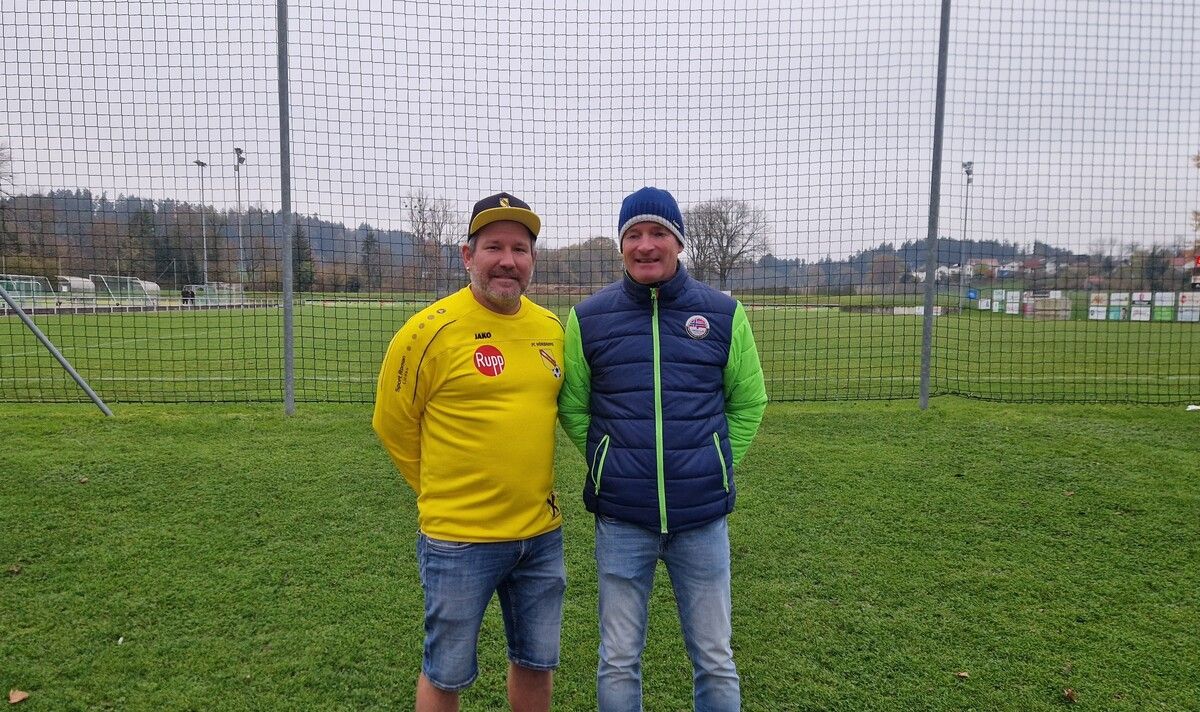„Turnier des Herzens“-Macher Markus Baumgärtner und Arno Petermann.