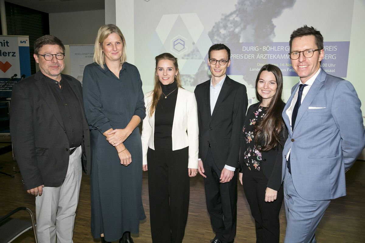 V. l.: Karin Konzett, Sylvia Mink, Patrick Reimann und Magdalena Benda.⇒vlkh