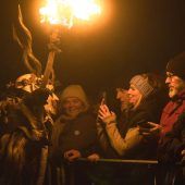 Große Krampusshow in Fußach