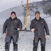 Banges Warten auf den Schnee