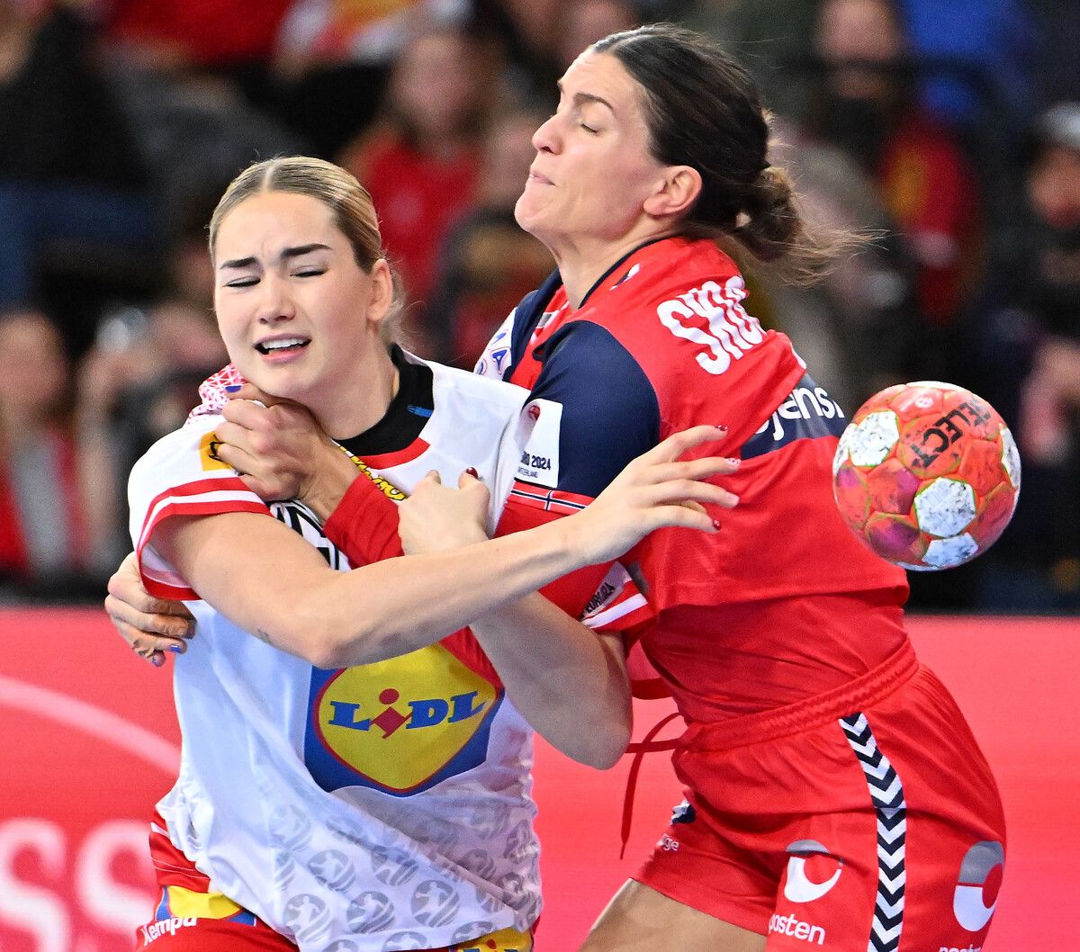 Auf Katarina Pandza und Fabienne Tomasini wartet heute gegen Slowenien ein Showdown.⇒gepa