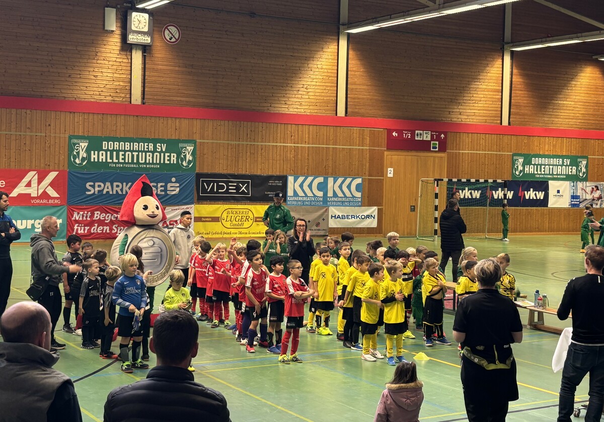 Bei der Preisverteilung wurden die Kinder namentlich erwähnt.