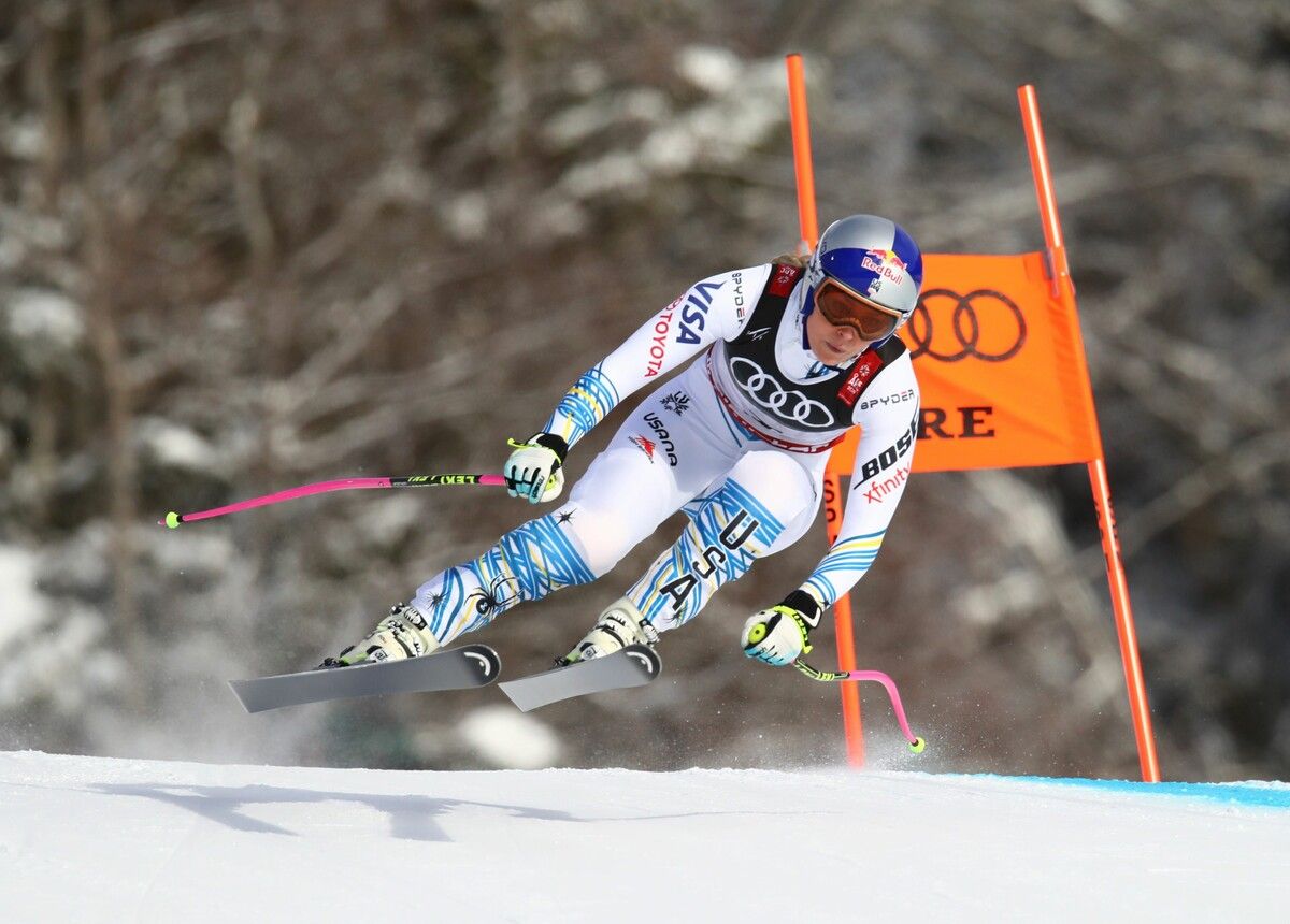 Bei der Weltmeisterschaft im Februar 2019 bestritt Lindsey Vonn ihr letztes Rennen.⇒AP
