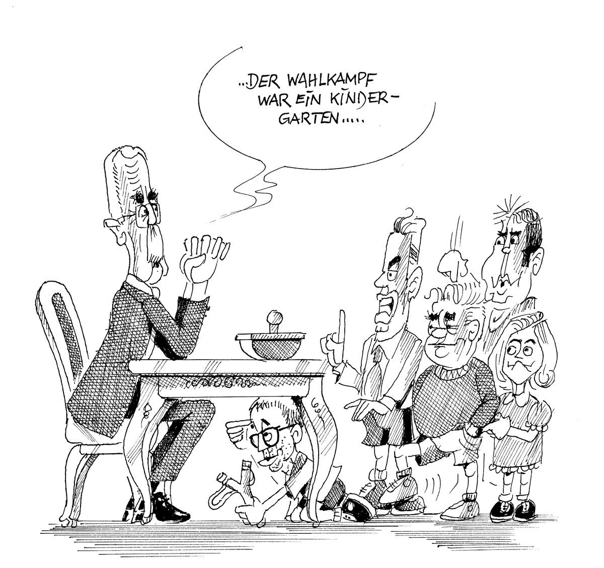Beim Bundespräsidenten!