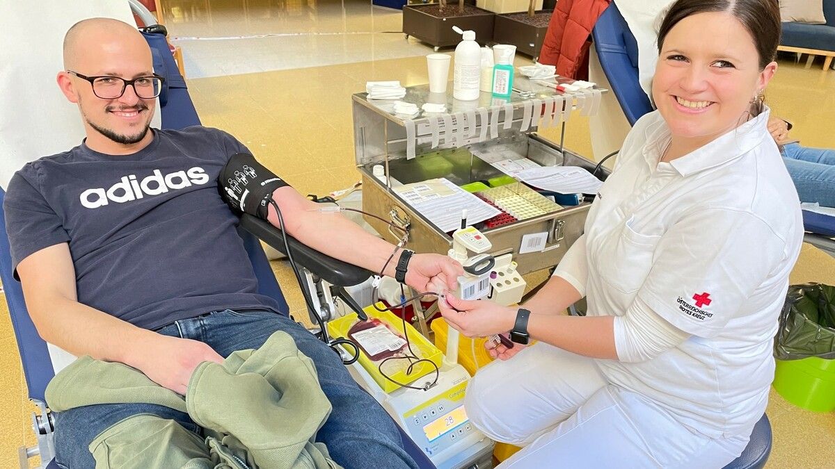 Blutspendeaktion in Dornbirn Rohrbach am 16. Dezember: Leben retten leicht!⇒verein
