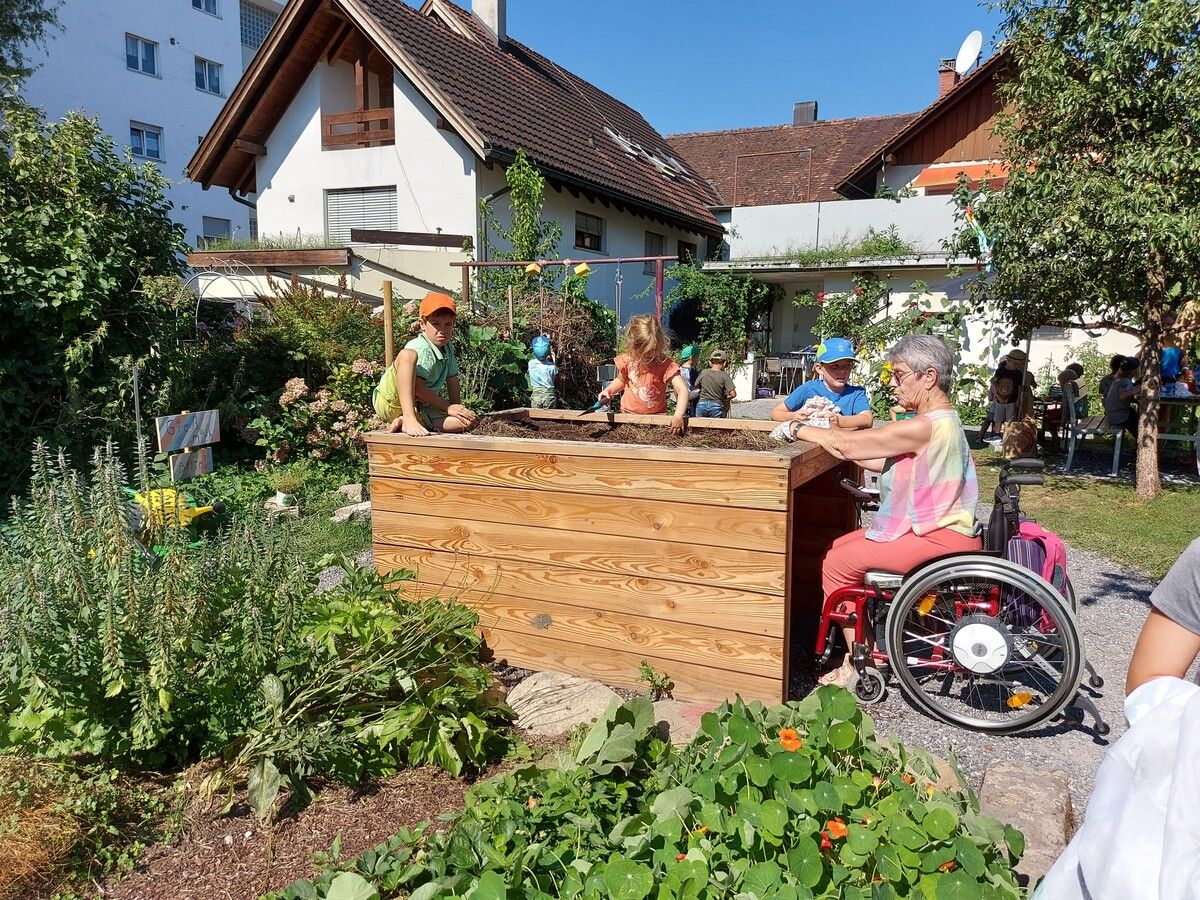 Brigitta Keckeis ist Vizeobfrau des Vereins “Aufblüherei – Begegnungsraum Garten”.