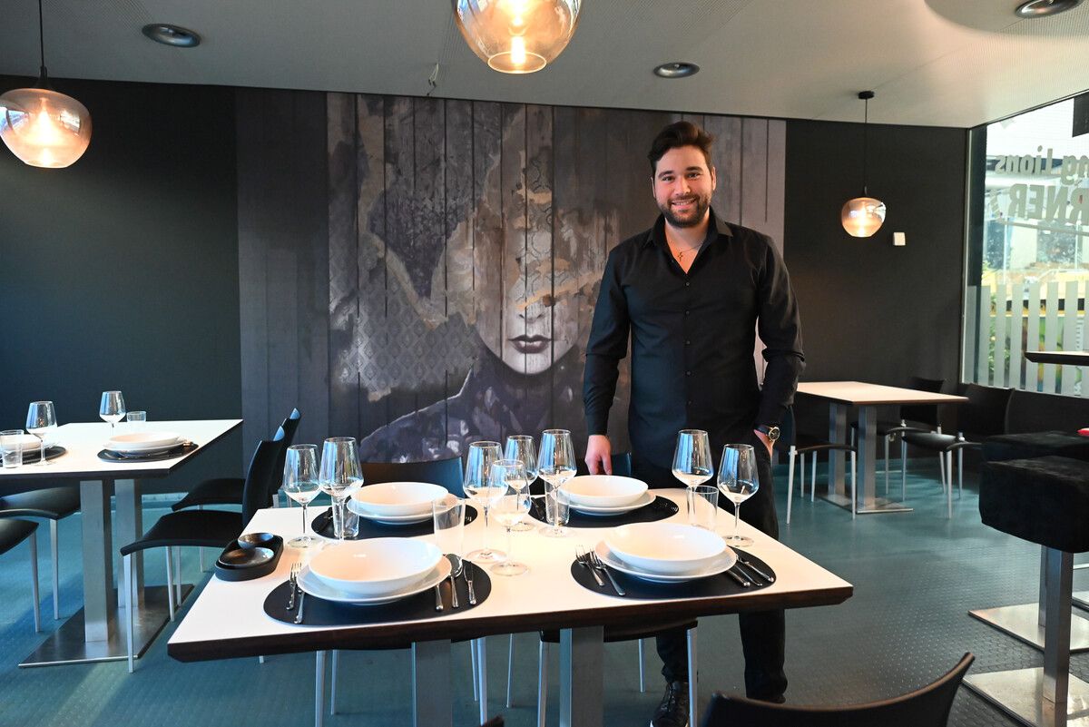 Chefkoch Leonel Alejandro Dìaz Cuba führt das neue Restaurant in der Rheinhalle. ⇒BvS
