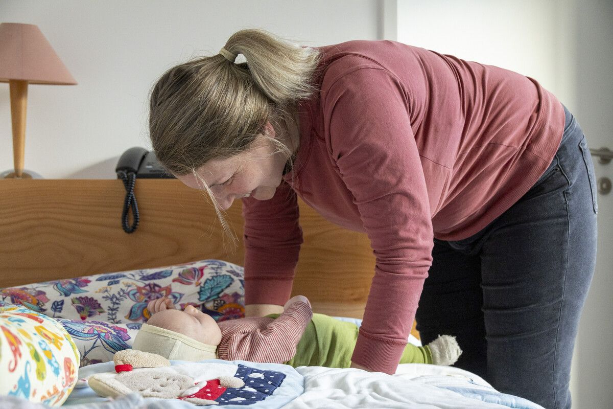 Claudia Schmid wusste die Anregungen rund ums Baby ebenfalls zu schätzen.